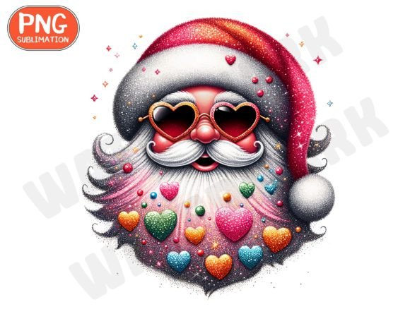 A Cool Santa for Your Coolest Holiday Embroidery