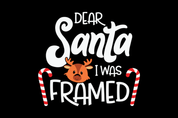A Designer’s Take on the 'Dear Santa I Was Framed' Embroidery Design