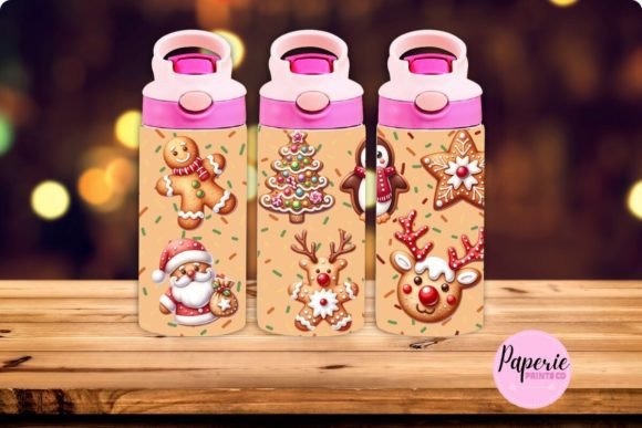 A Gingerbread Design for Embroidery: Festive Charm Beyond Tumbler Wraps