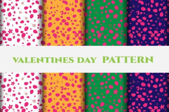 A Modern Valentine Graphics Pattern for Creative Projects