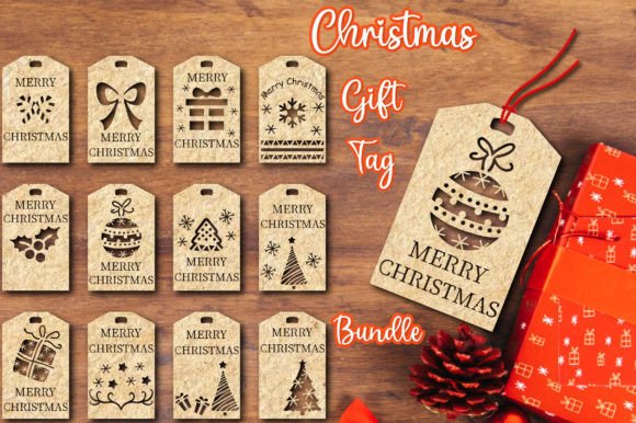 Christmas Gift Tag Bundle 6: A Winter Amp Laser Cutting Delight