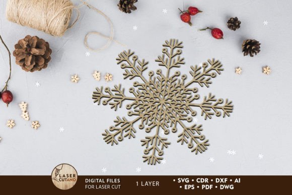 Christmas Snowflake Ornament: A Winter Amp Laser Cutting Gem