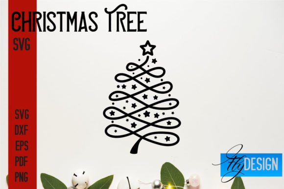 Christmas Tree Ornament Laser Cut SVG