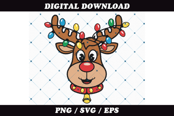 Cute Reindeer Graphics for Festive Brand Illustrations