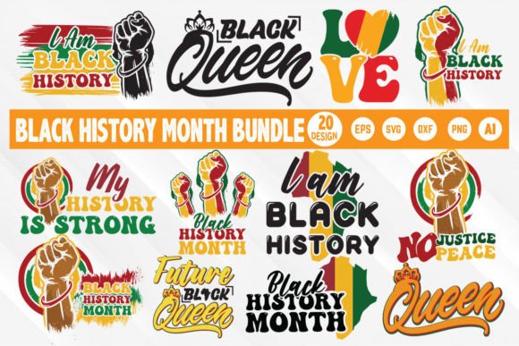 Evaluating a Black History Month Design Bundle for Crafts and Graphics