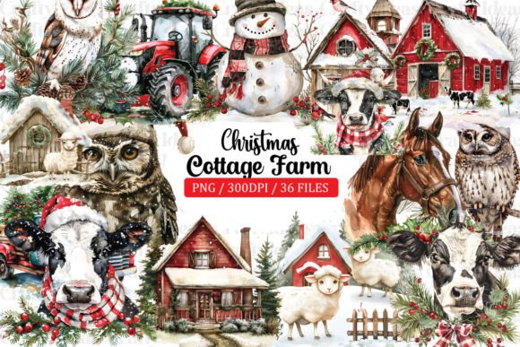 Evaluating the Cottage Farm Christmas Graphics for Product Creation