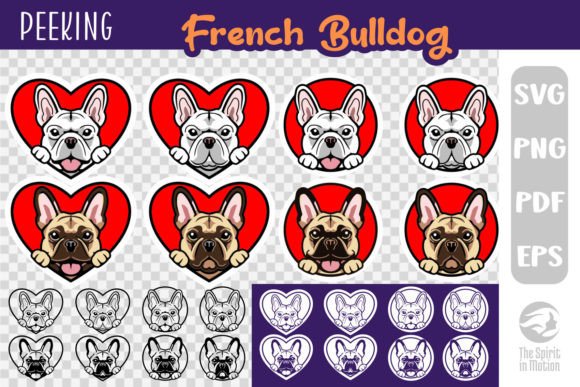 Peeking Frenchie Graphics: A Crafts Seller's Review