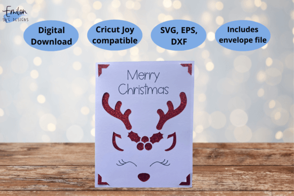 Review: Merry Christmas Reindeer Insert Card SVG