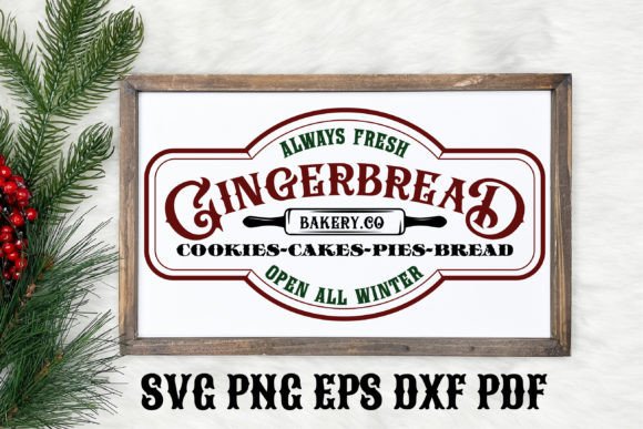 Reviewing Gingerbread Bakery Co Graphics for Craft Business Assets